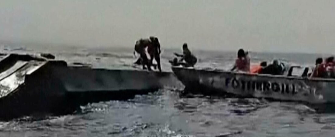 Zimbabwe ferry capsizes with 95 people on board