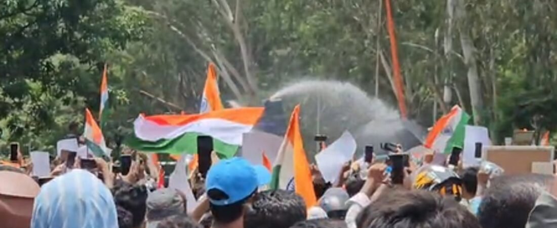 Jharkhand exam protests escalate as police baton-charge students