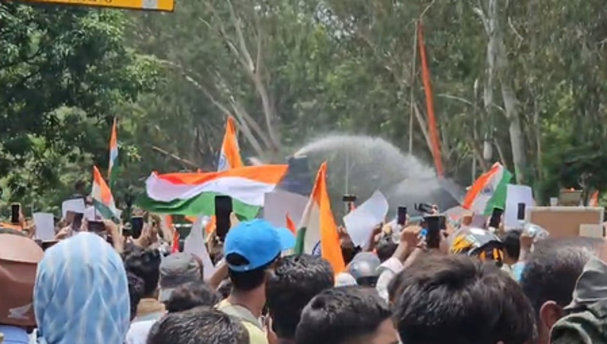 Jharkhand exam protests escalate as police baton-charge students