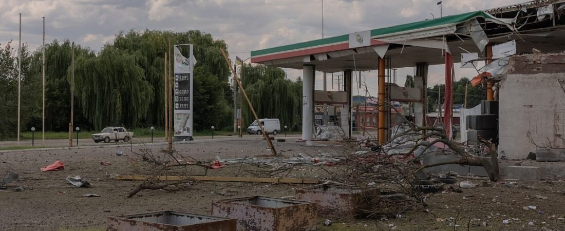 'To make the civilians leave': Russia pummels Ukraine's petrol stations